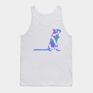 I have attack gerbils (blue watercolour gerbil) Tank Top